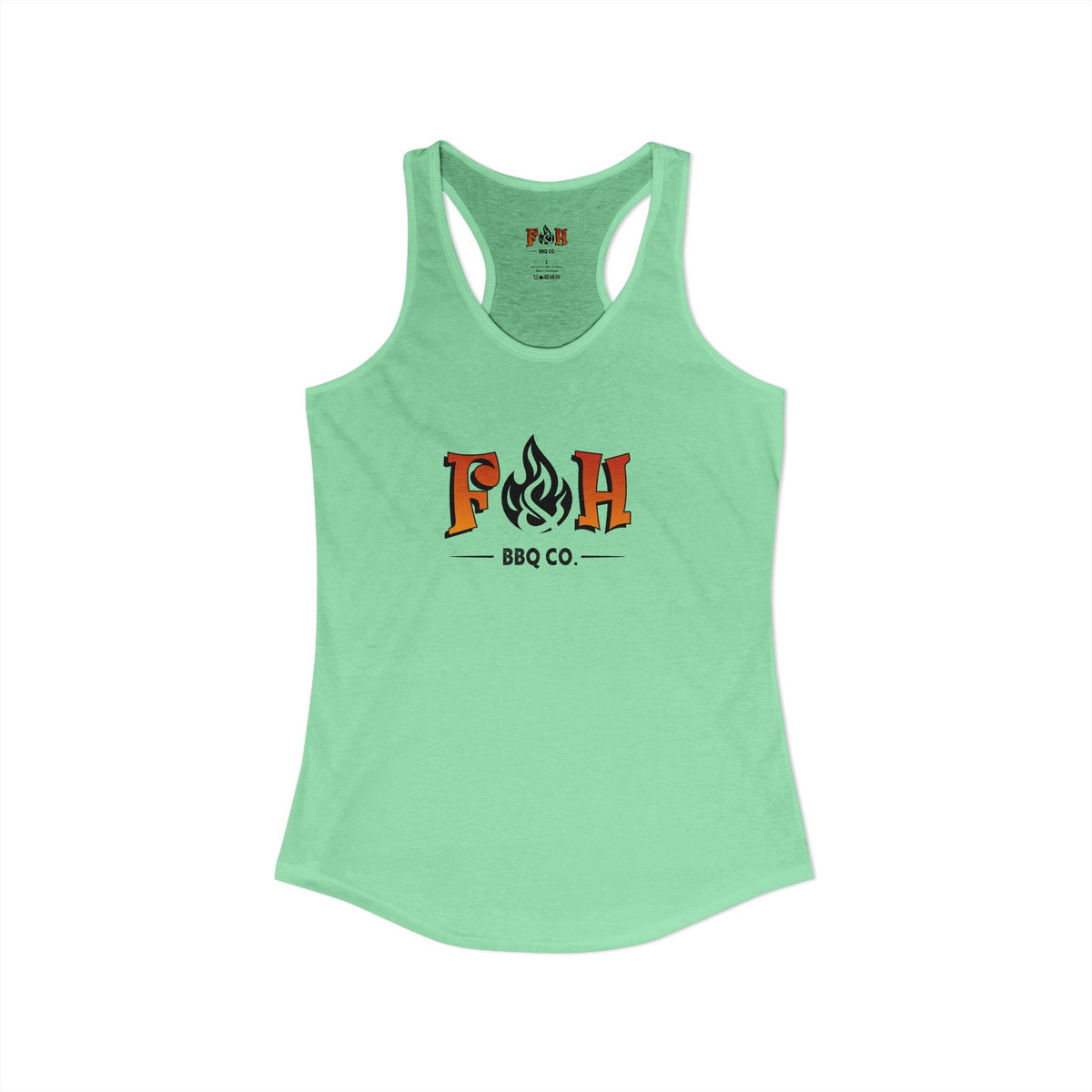 F & H BBQ Co. | Women's Ideal Racerback Tank