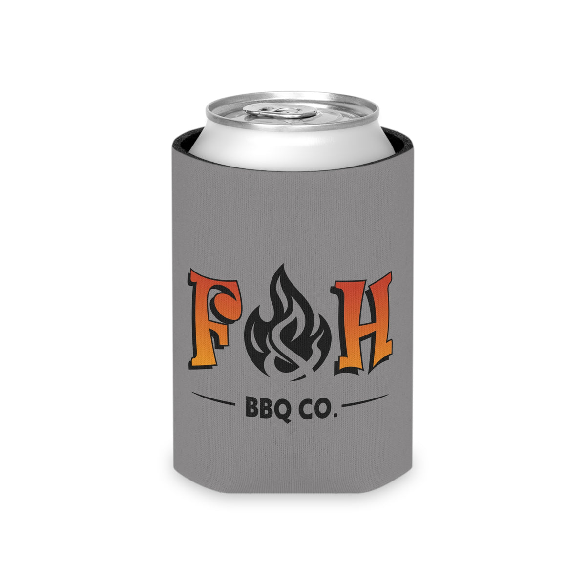 F & H BBQ Co. Can Cooler