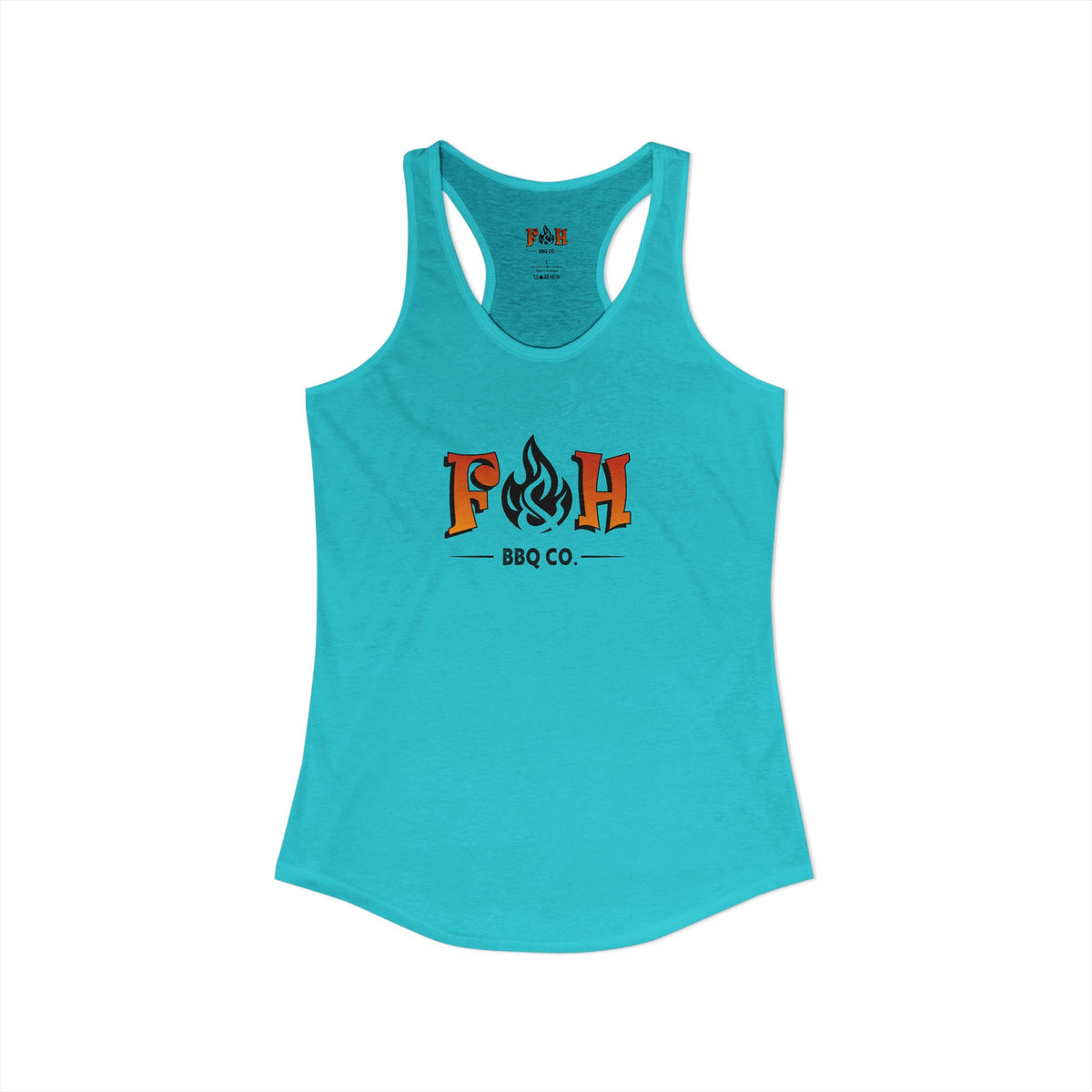 F & H BBQ Co. | Women's Ideal Racerback Tank