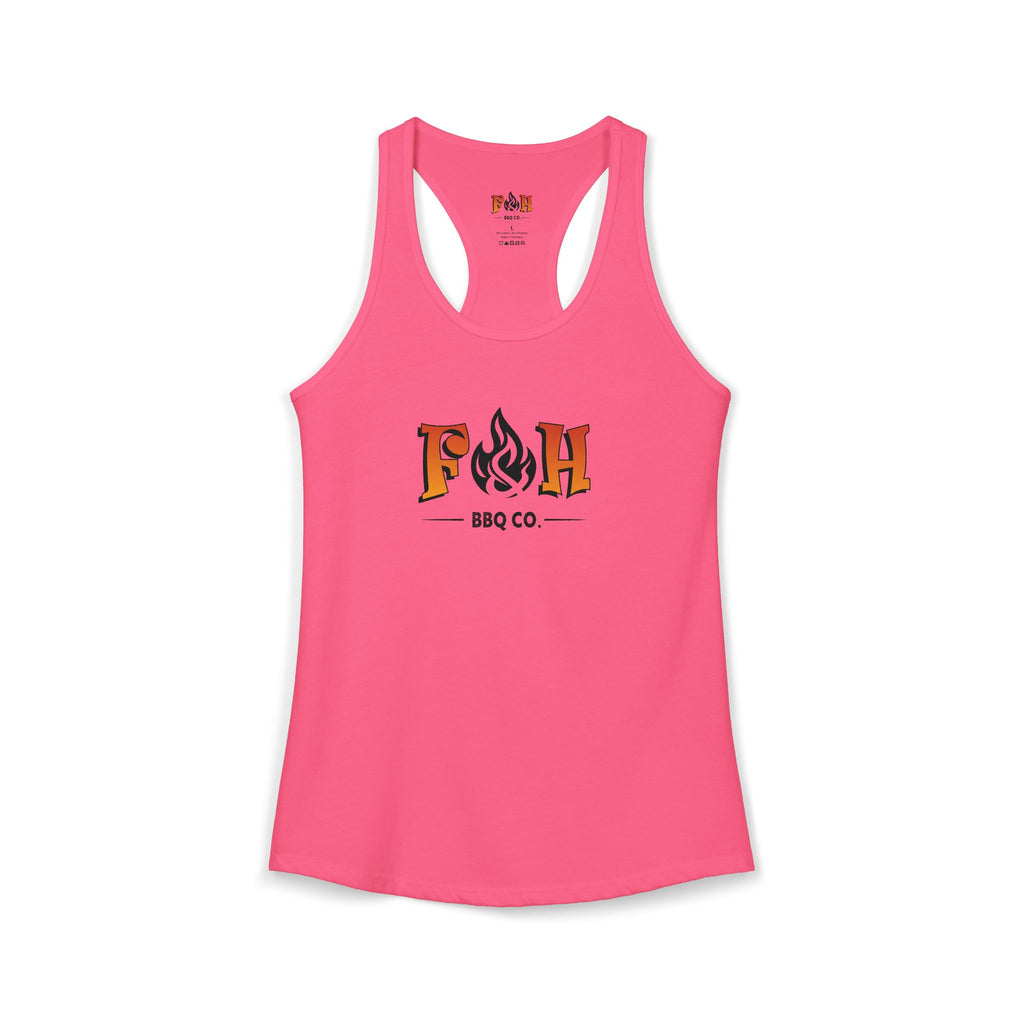 F & H BBQ Co. | Women's Ideal Racerback Tank