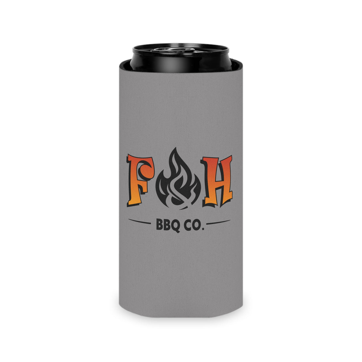 F & H BBQ Co. Can Cooler