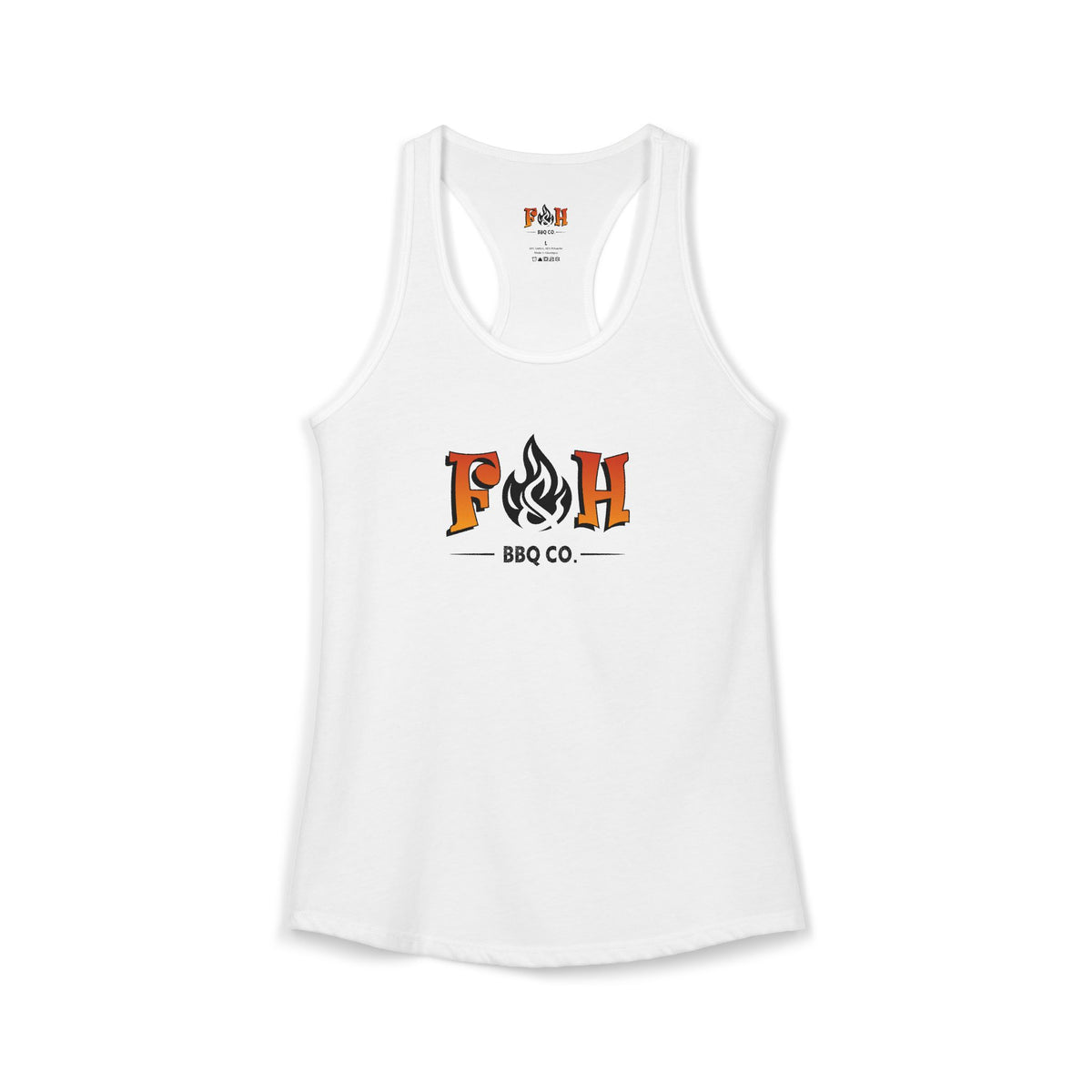F & H BBQ Co. | Women's Ideal Racerback Tank