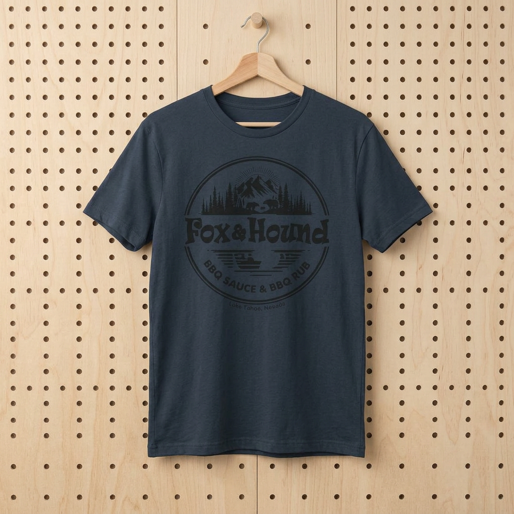 Smokehouse BBQ Sauce Logo Shirt – Lake Tahoe, Nevada