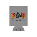 F & H BBQ Co. Can Cooler