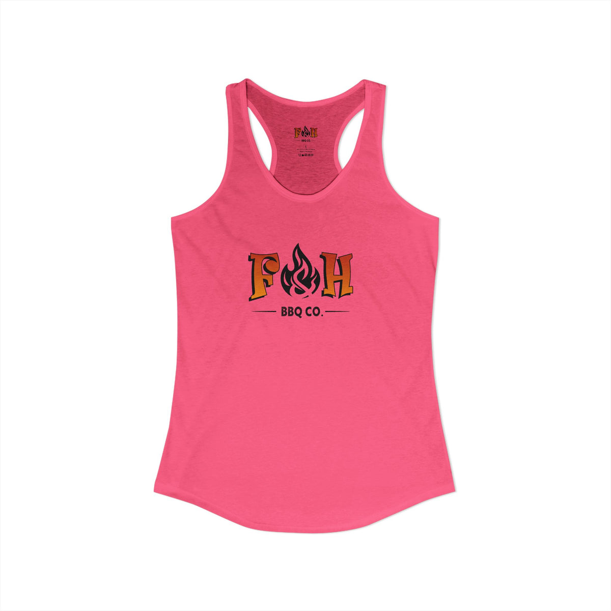 F & H BBQ Co. | Women's Ideal Racerback Tank
