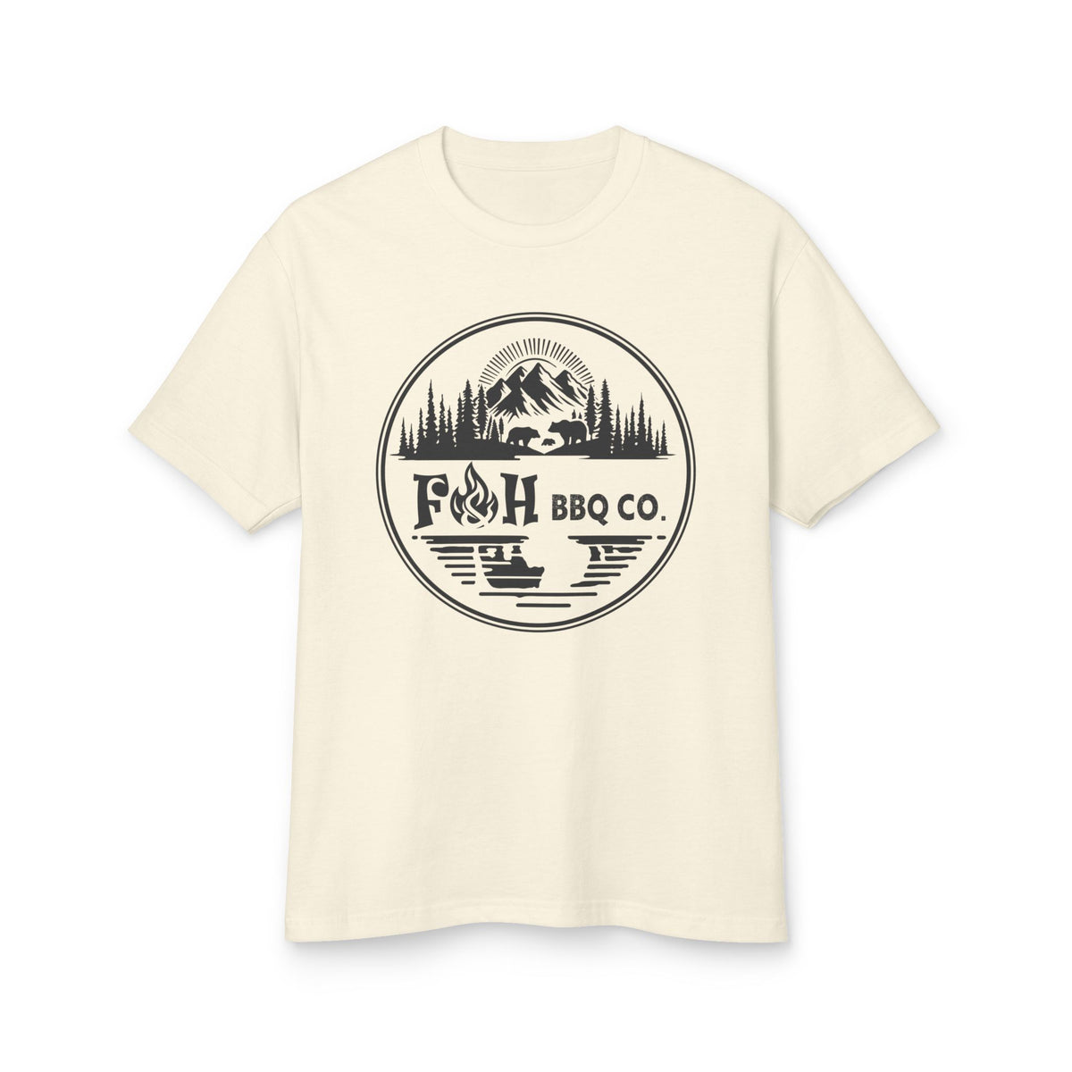 F & H BBQ Tee — BBQ Sauce & Rub Shirt