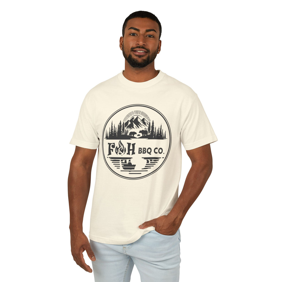 F & H BBQ Tee — BBQ Sauce & Rub Shirt