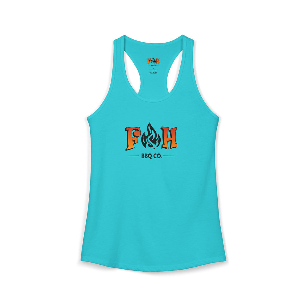 F & H BBQ Co. | Women's Ideal Racerback Tank