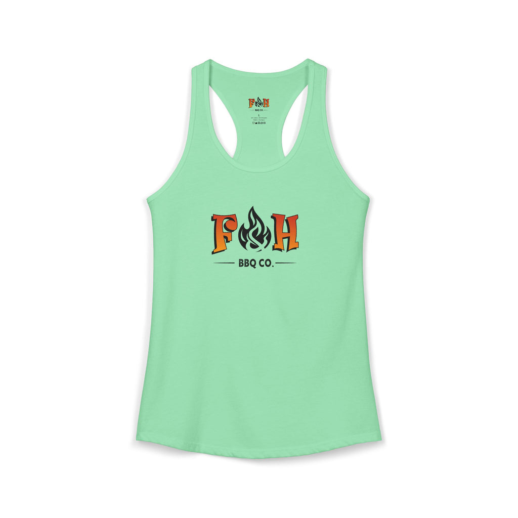 F & H BBQ Co. | Women's Ideal Racerback Tank