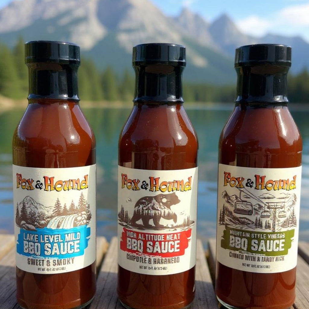 Fox & Hound Pitmaster Set – 3 BBQ Sauces Used in Our Smokehouse