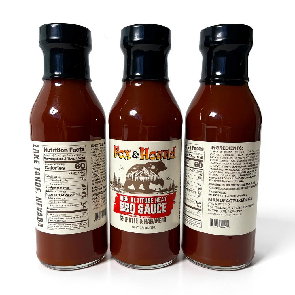 High Altitude Heat – 16oz Chipotle & Habanero BBQ Sauce for Tri-Tip | Fox & Hound Smokehouse
