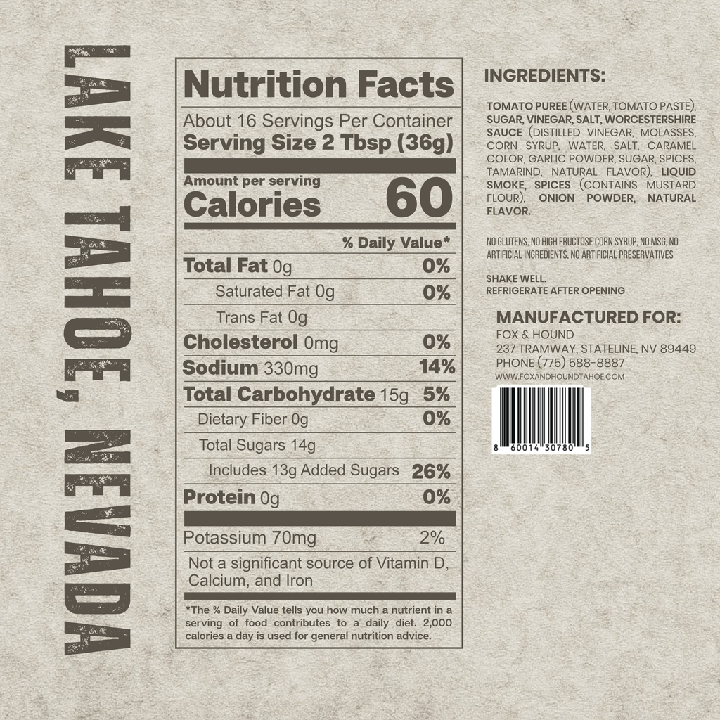 Fox & Hound Pitmaster Set – 3 BBQ Sauces Used in Our Smokehouse